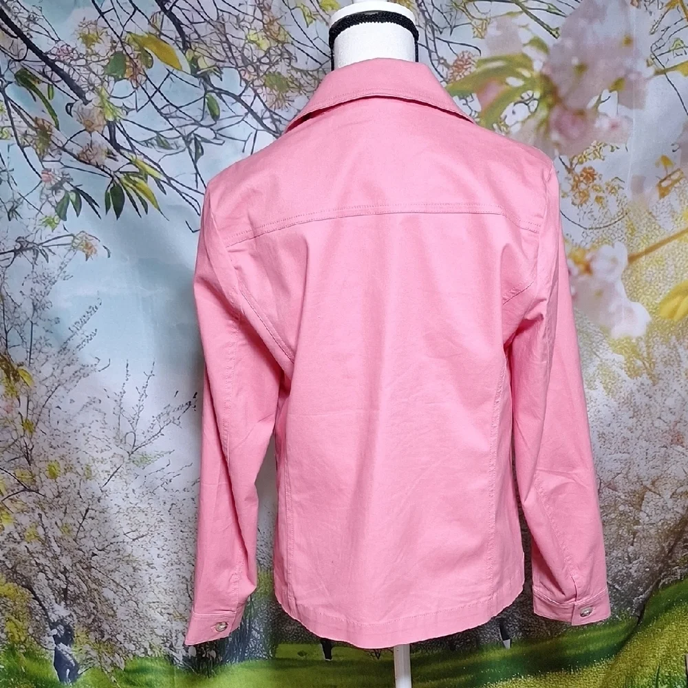Appleseed's Pink Button-Up Blazer - Picture 6 of 14